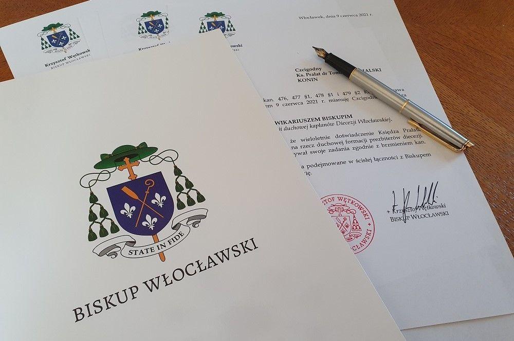 Biskup Włocławski powołał Radę Kapłańską i Kolegium Konsultorów
