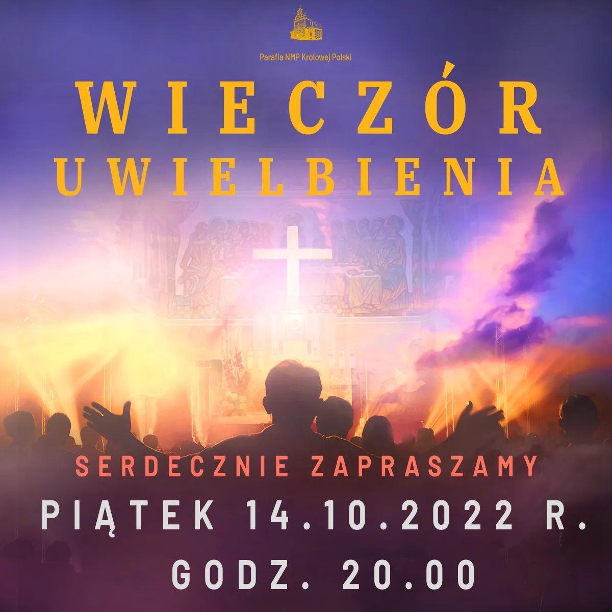 Kruszyn: Wieczór Uwielbienia (zaproszenie)