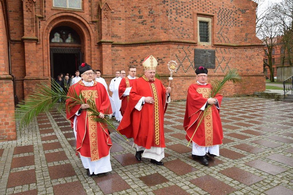 Niedziela Palmowa we włocławskiej katedrze