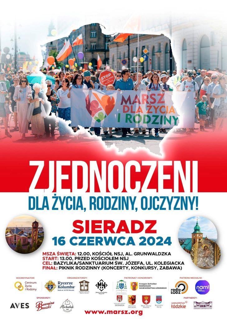 Sieradz: Marsz dla Życia i Rodziny (zaproszenie)