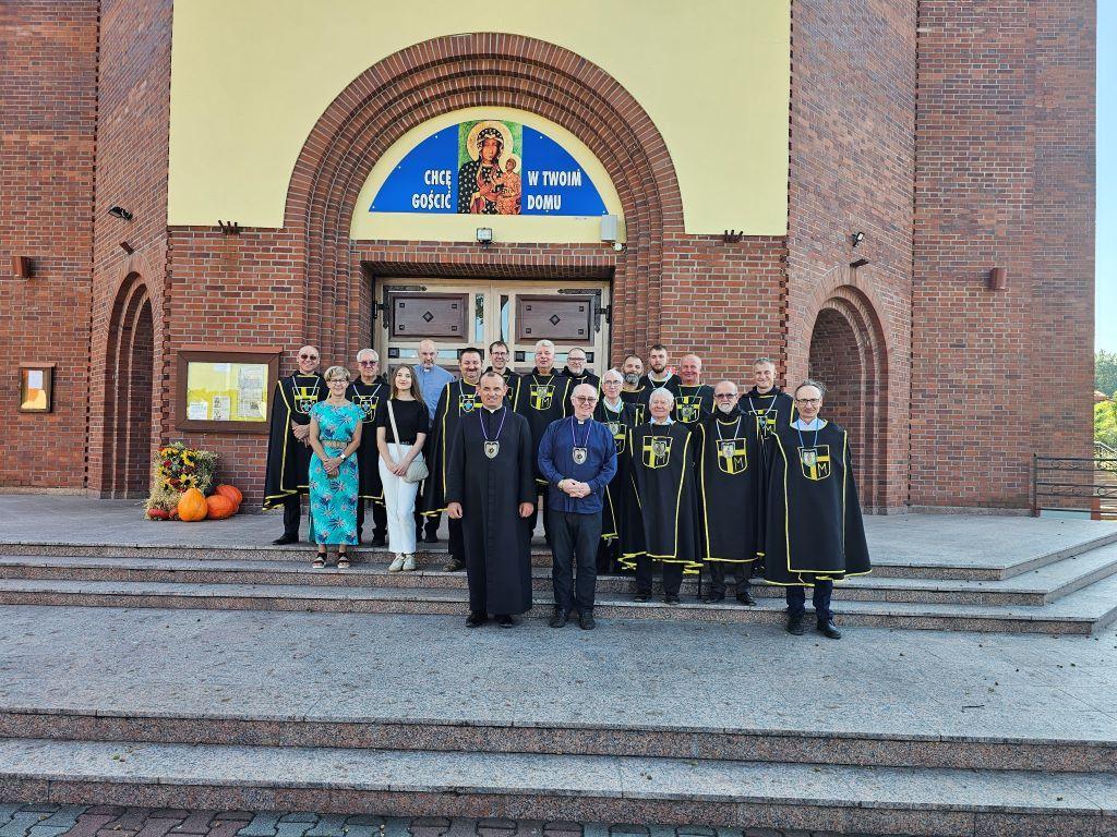 Brzeźno k. Konina: Dzień skupienia dla Rycerzy Zakonu Św. Jana Pawła II