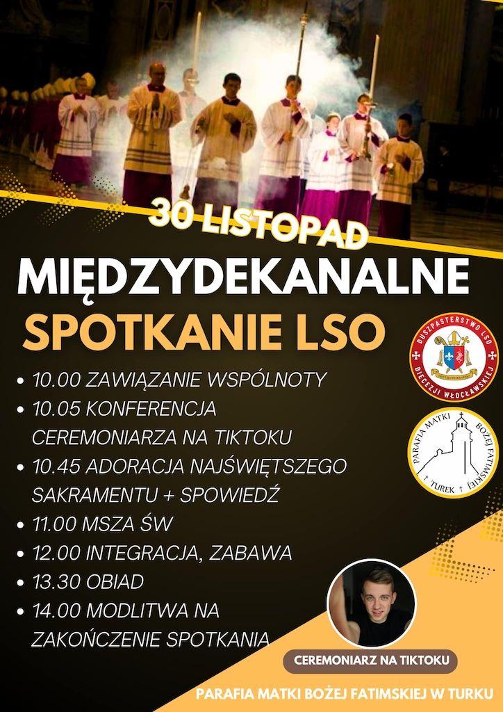 Turek: Międzydekanalne spotkanie LSO (zaproszenie)