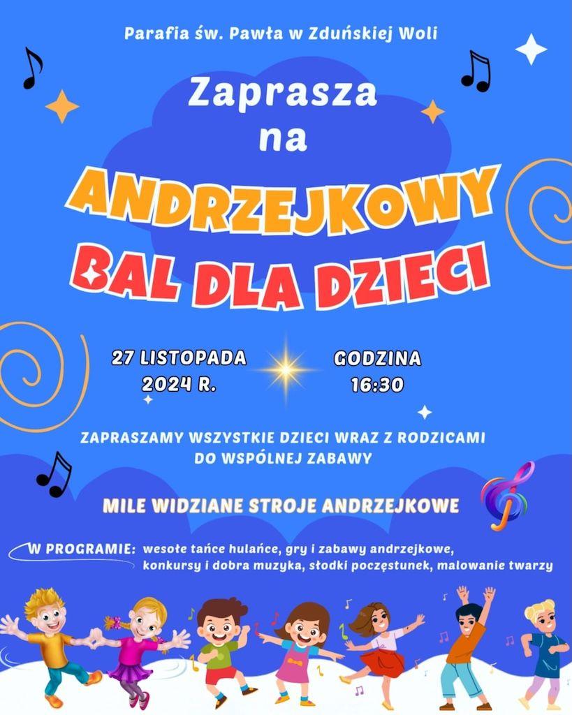 Zduńska Wola: Bal Andrzejkowy (zaproszenie)